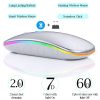 Bluetooth Dual-mode Led Gaming Rechargeable Wireless Mouse - Image 2