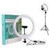 Quality 12 Inches LED Studio Selfie Ring Light Dimmable LED Ringlight With Tripod Stand - Image 4