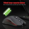 Hxsj Wireless Mouse Rechargeable Mice Optical 3600DPI - Image 3