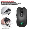 Hxsj Wireless Mouse Rechargeable Mice Optical 3600DPI - Image 7