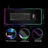 LED Mouse Pad RGB Keyboard Mouse Mat - Image 2