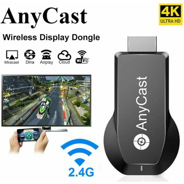 Anycast M2 Plus Wifi Dongle HDMI Mirror Screen Display Projector Amplifier Airplay TV Box Stick Chromecast