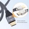 8K 60HZ HDMI Cable 2.1 HDMI Braided Cord-48Gbps - Image 4