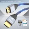 8K 60HZ HDMI Cable 2.1 HDMI Braided Cord-48Gbps - Image 7